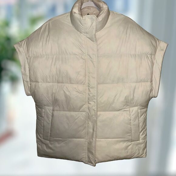 🔥 UGG Reversible Winter Snow Insulated Oversized Puffer Vest Size L - Picture 15 of 16